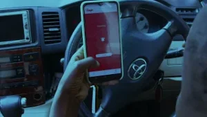 Yunga Doorbell: Ring from a car